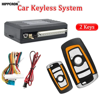 รีโมทคอนโทรลรถเซ็นทรัลล็อครถประตู Key Fob พวงกุญแจสําหรับนาฬิกาปลุก Keyless Entry System Controller Universal ประเภท 12V