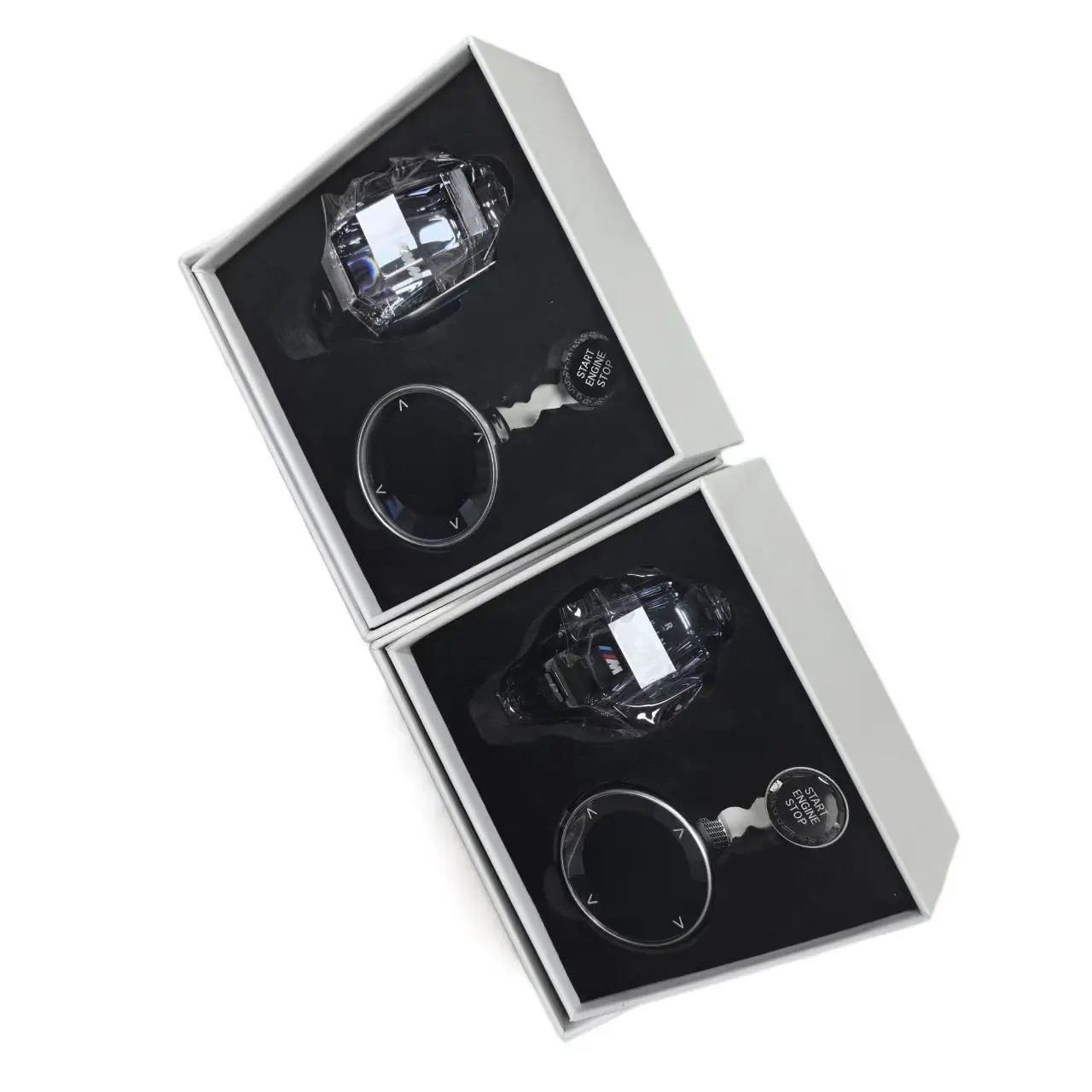 3-pieces Set Crystal Gear Shift Knob Lever 3 4 8 Series X3 X4 X5 X6 X7 Z4 I4 G26 G20 G05 G01 G02 G06 Crystal Gear Shifter Handle