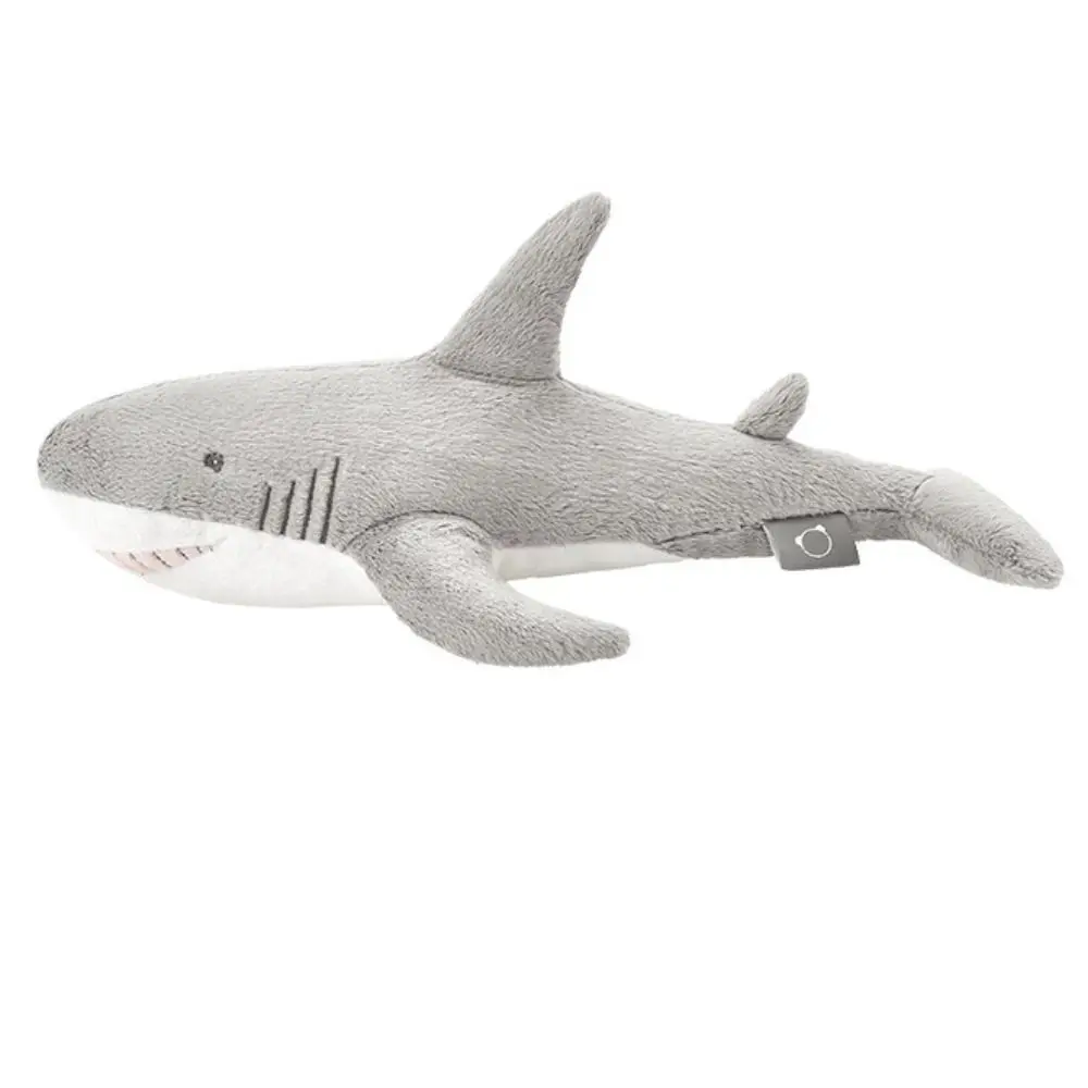 Sea Animal Sharks Plush Toys Fish Pillow Simulation Stuffed Sharks Doll Soft and Cute Comfort Grey Shark Plush Kids Girls