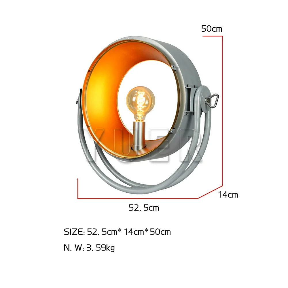 40W Tungsten-Filament Retro Light Bulb Floodlight for Stage DJ Disco Bar Party Wash Backlight Effect Vintage Lighting