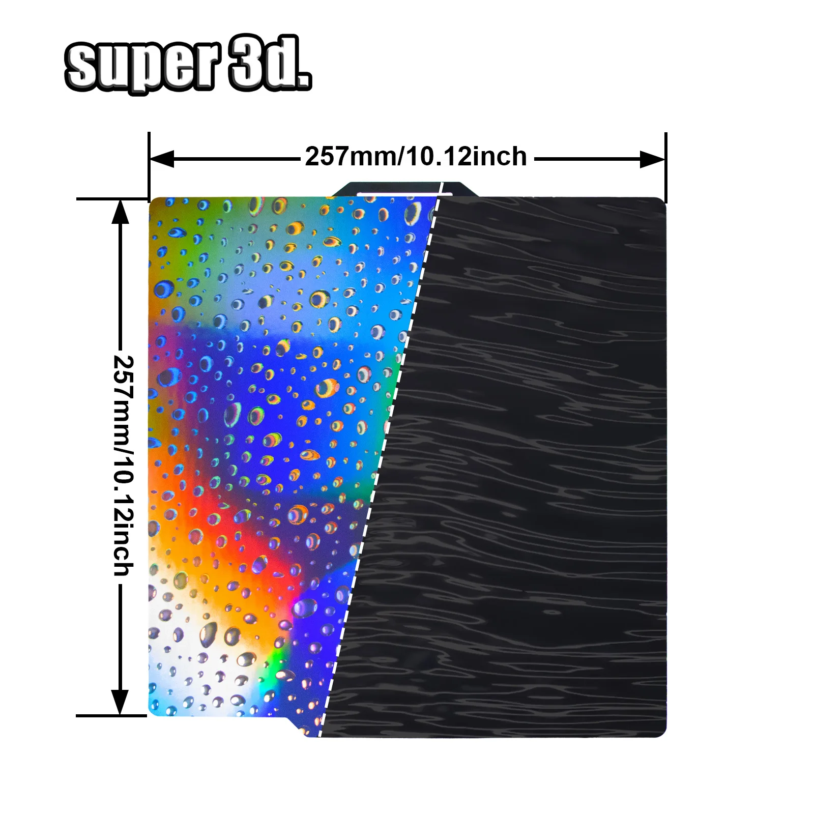 X2D P1P P1S P2S A1 X1C X1 Glatte PEI-Platte für Bambu Lab Bauplatte Doppelseitige Heizplatte für Bambu Lab A1 Bambulab P1P – Detail 10