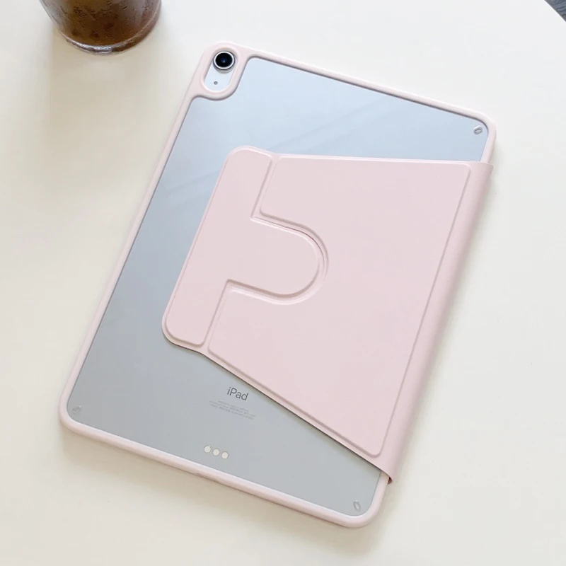 

360 Rotation Tablet Case For iPad 2025 2024 Air Pro MINI 4 5 6 7 8 9 10th Generation Cases Y-fold Stand 11 10.2 12.9 13 Cover