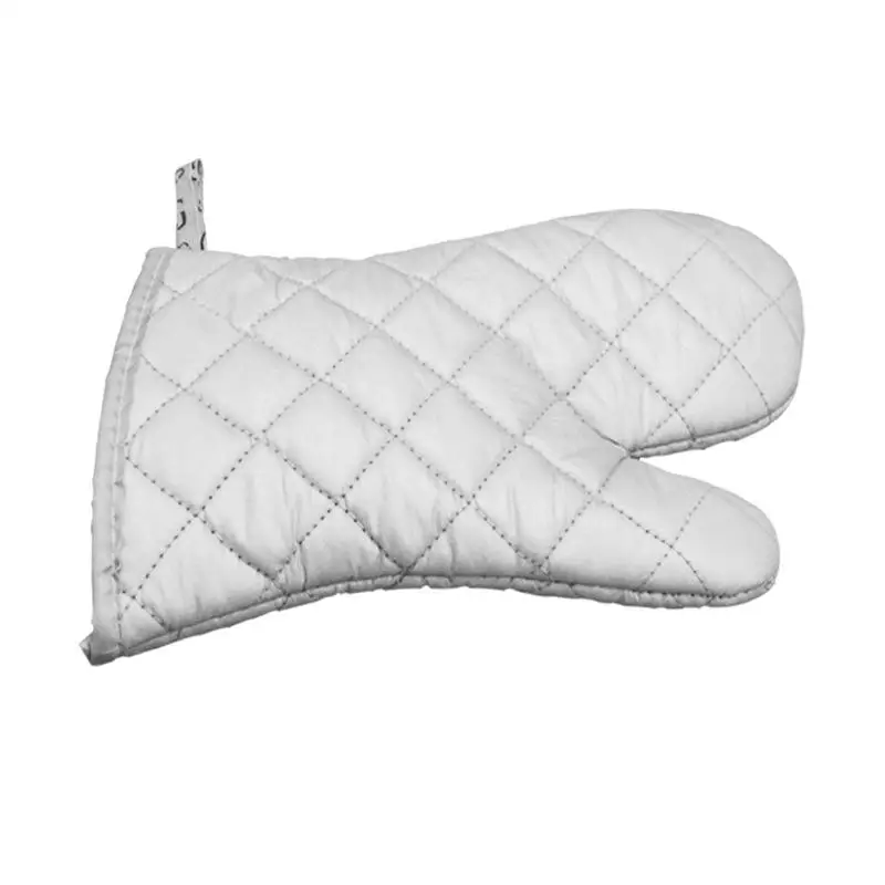 

Thickened High Temperature Resistant Gloves Silver Heat Insulation for Kitchen Barbecue Microwave Oven Baking - Anti-Scalding