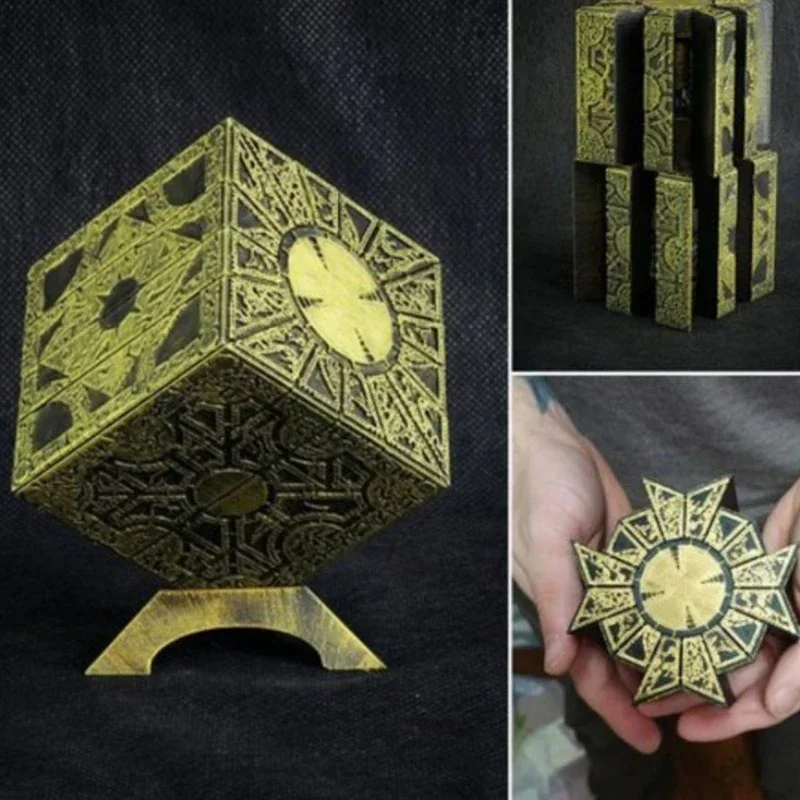 Working Lemarchand's Lament Configuration Lock Puzzle Box from Hellraiser Creative with Lock Detachable Magic Cube home decor