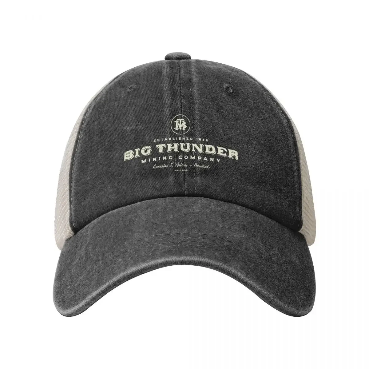 Big Thunder Mining Company - Theme Park Series Baseball Cap Hip Hop Trucker Cap Designer Hat Women's Men's