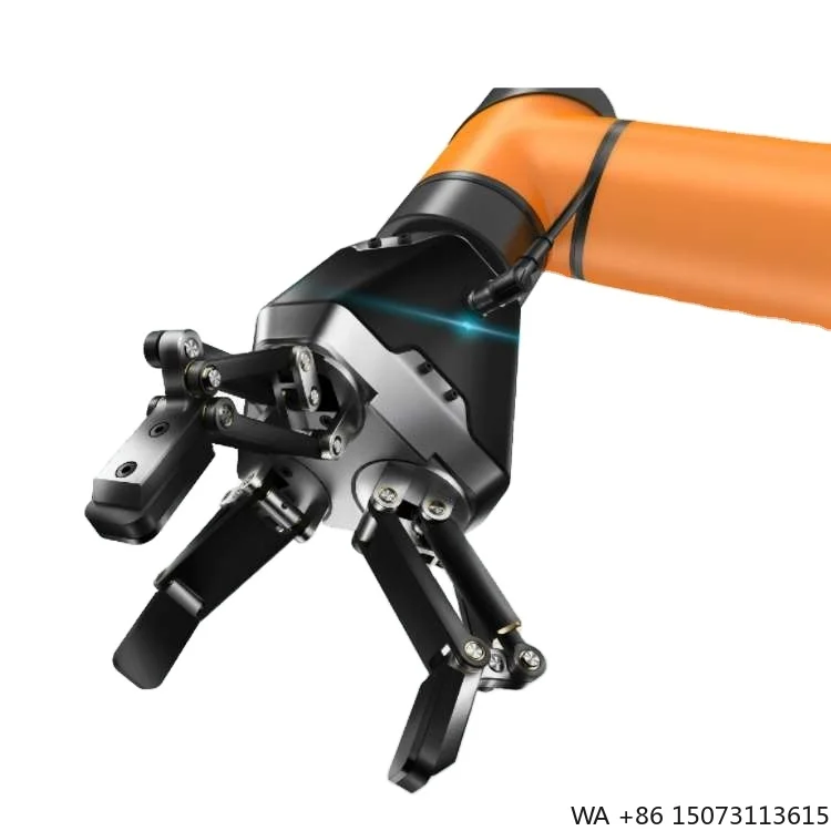 Collaborative Robotic Arm with Three Finger Adaptive Gripper, Perfect for Experimental Teaching and Research Labs