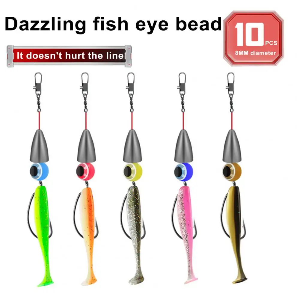 Fishing Lure Swivel Kit Fishing Rig Set 76pcs Fishing Rig Kit with Soft Lure Sharp Hook 3d Eyes Sinker Swivel for Colorful