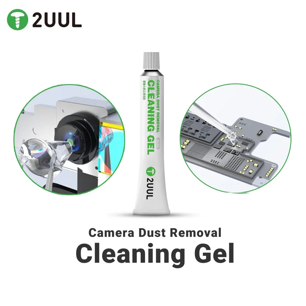 2UUL Gleaning Gel No Residue Harmless Strong Adsorbility Gel for Mobile Phone Camera Motherboard Eletronics Dust Cleaning Repair