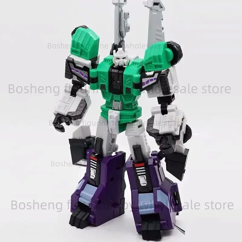 MFT ألعاب متحولة MF 27 MF27 G1 SIXSHOT MF-27G ستة جوانب الجندي عمل الشكل روبوت في الأوراق المالية #1