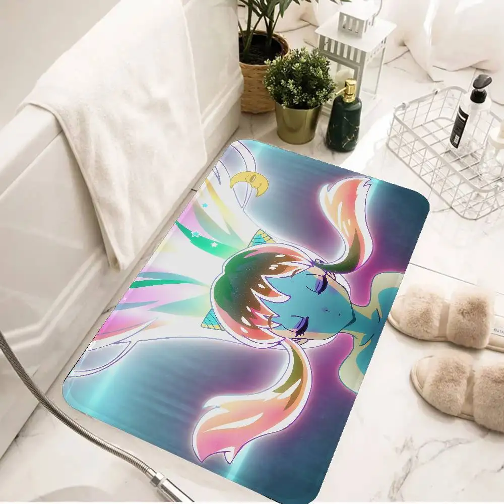 Anime U-Urusei Y-Yatsura Badezimmermatte Retro Multiple Choice Wohnzimmer Küchenteppich Rutschfeste Nachttischmatten