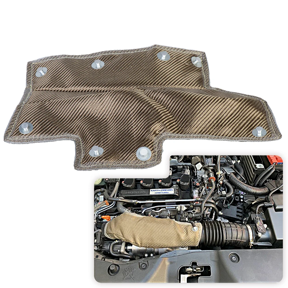 

Manta térmica para tubo entrada lava, protector calor para turbocompresor, enfriador admisión, resistencia a altas t