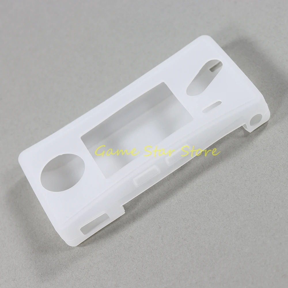 1 قطعة حافظة من السيليكون المضادة للخدش لـ GBM غطاء حماية ناعم شفاف لـ GameBoy Micro #3