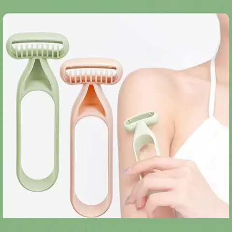 Non-Sensory Armpit Hair Razor Macro Blade Gentle Shaving Remover Leg Underarm Hair Trimmer for Women
