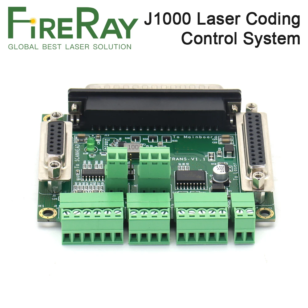 FireRay الأصلي BJJCZ نظام التحكم بالترميز بالليزر JCZ وحدة تحكم بمناسبة الذبابة لآلة الوسم بالليزر Co2/الأشعة فوق البنفسجية/الألياف/MOPA