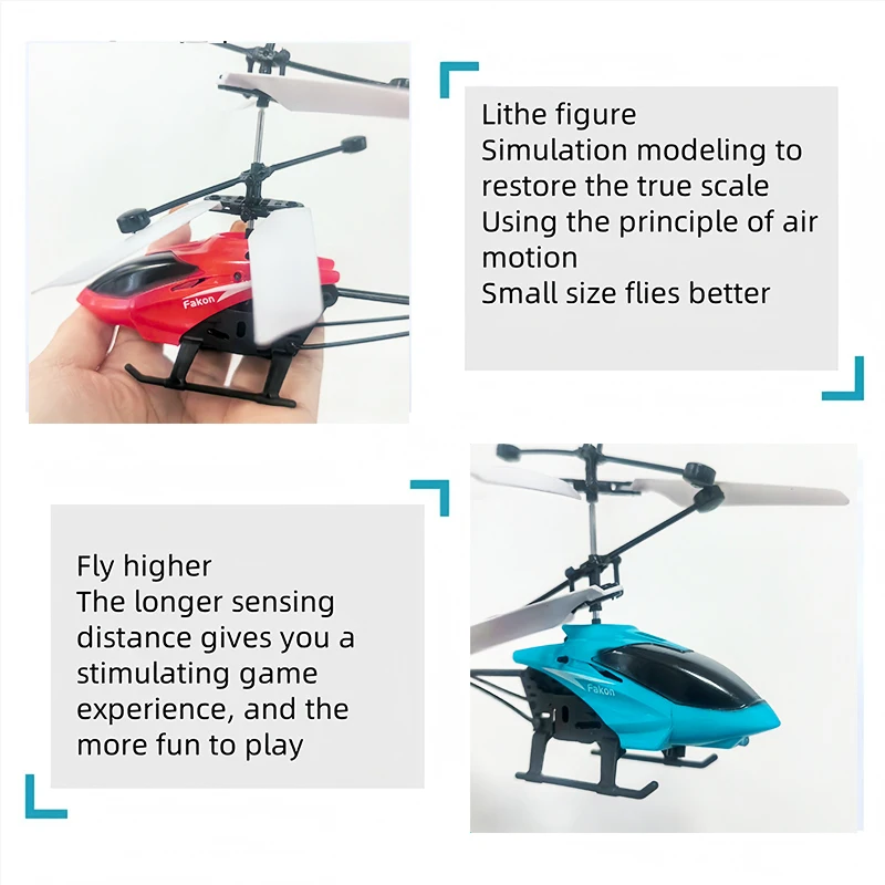 Mini Drone Rechargeable Mini RC Drone Remote Safe Fall-resistant RC Helicopters Drone Children Toys（No Remote Control Battery