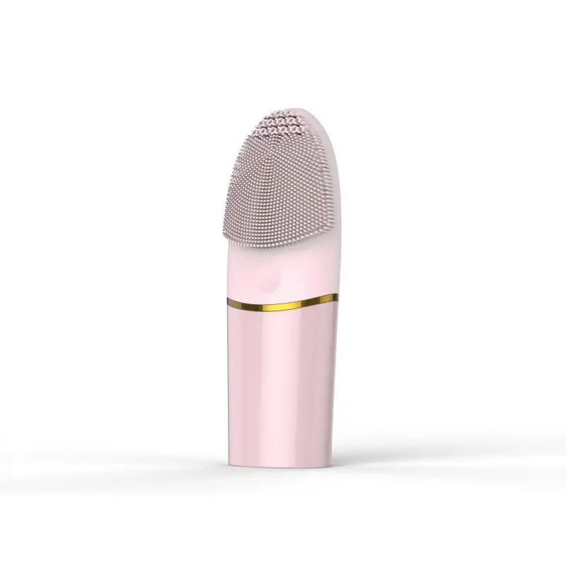 Portable Deep Clean Massager Silicone Waterproof Sonic Exfoliating Face Cleanser Electric Facial Cleansing Brush