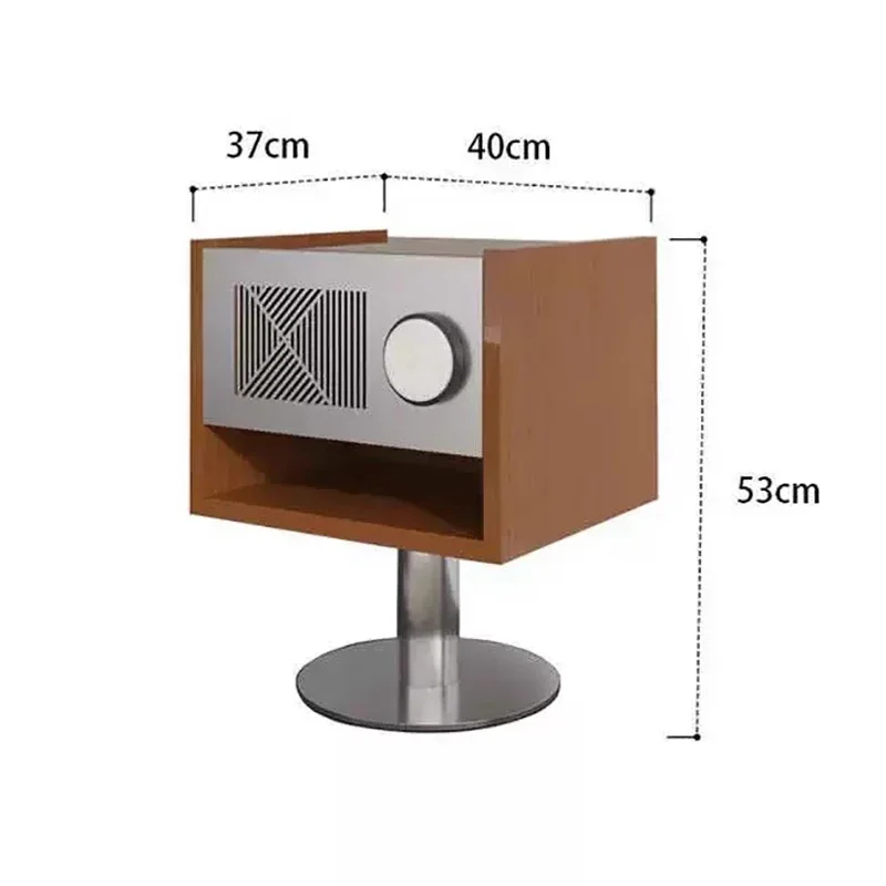 مناضد ليلية حديثة إسكندنافية، مساحة تخزين عملية، طاولة بجانب السرير جمالية، خزائن مدمجة، أثاث منزلي Mesa De Noche