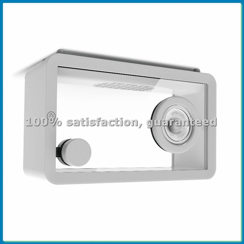 

Portable Colorful RGB Simple Desktop Small Speaker LED Atmosphere Light Transparent Bluetooth Speaker White-ABFT