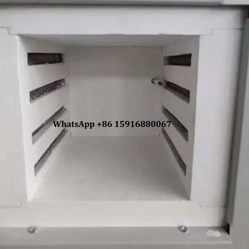 220v Small Muffle Furnace 1100℃ High Temperature Experimental Furnace Silver Clay Enamel Electric kiln 2kw High temperature