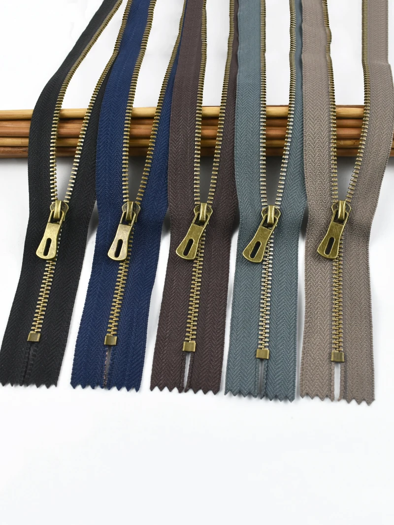 2/5/10 pièces fermeture éclair de poche 15/20/25/30cm 3 # Sac à fermetures éclair en métal, vêtements à fermeture éclair fermée, couture, Inseparabilité, Kits de réparation de fermetures éclair