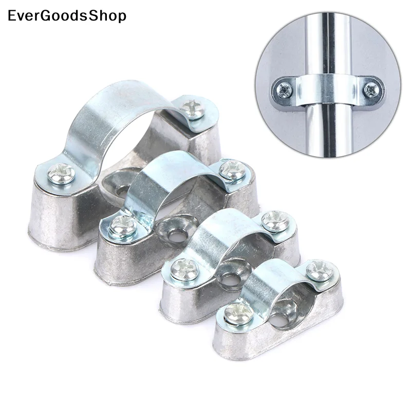 New 5Pcs Pipe Clamp With Screw From The Wall Yards Away From The Wall Of The Card  Card Line Pipe Clip 16mm 20mm 25mm 32mm