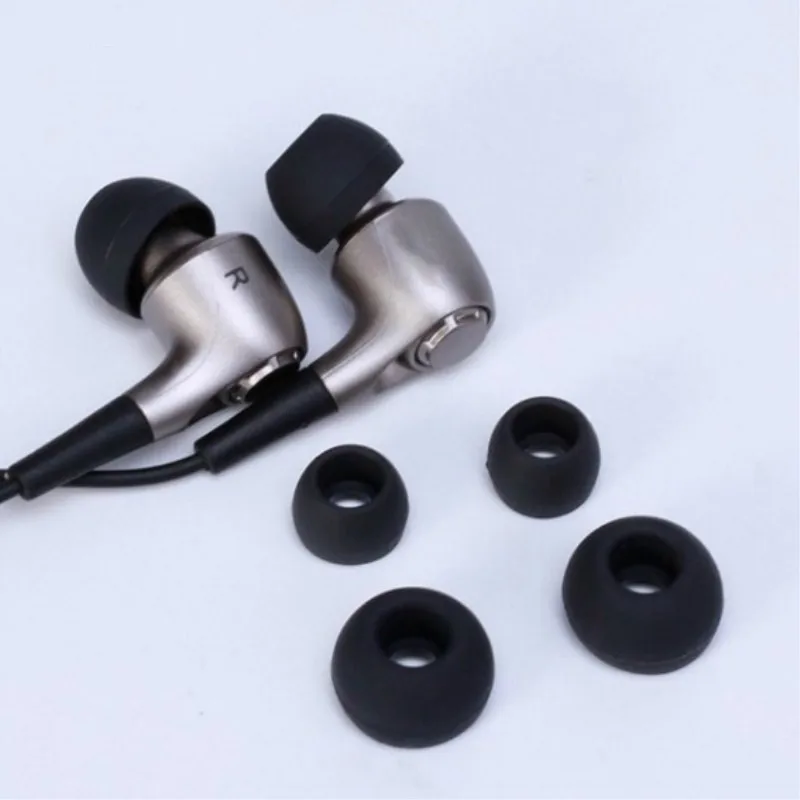 50Pcs Silicone Ear Tips, Ear Buds, Earphone Replacement Ear Pads Covers for Xiaomi Huawei Most In-ear Earphone Accessories