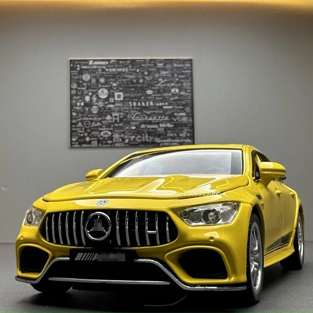 1:32 Scale GT63 Alloy Sport Car Model Diecasts Toy Vehicles Car Model Light Sound Simulation Toy for Children Gifts Boy Toys