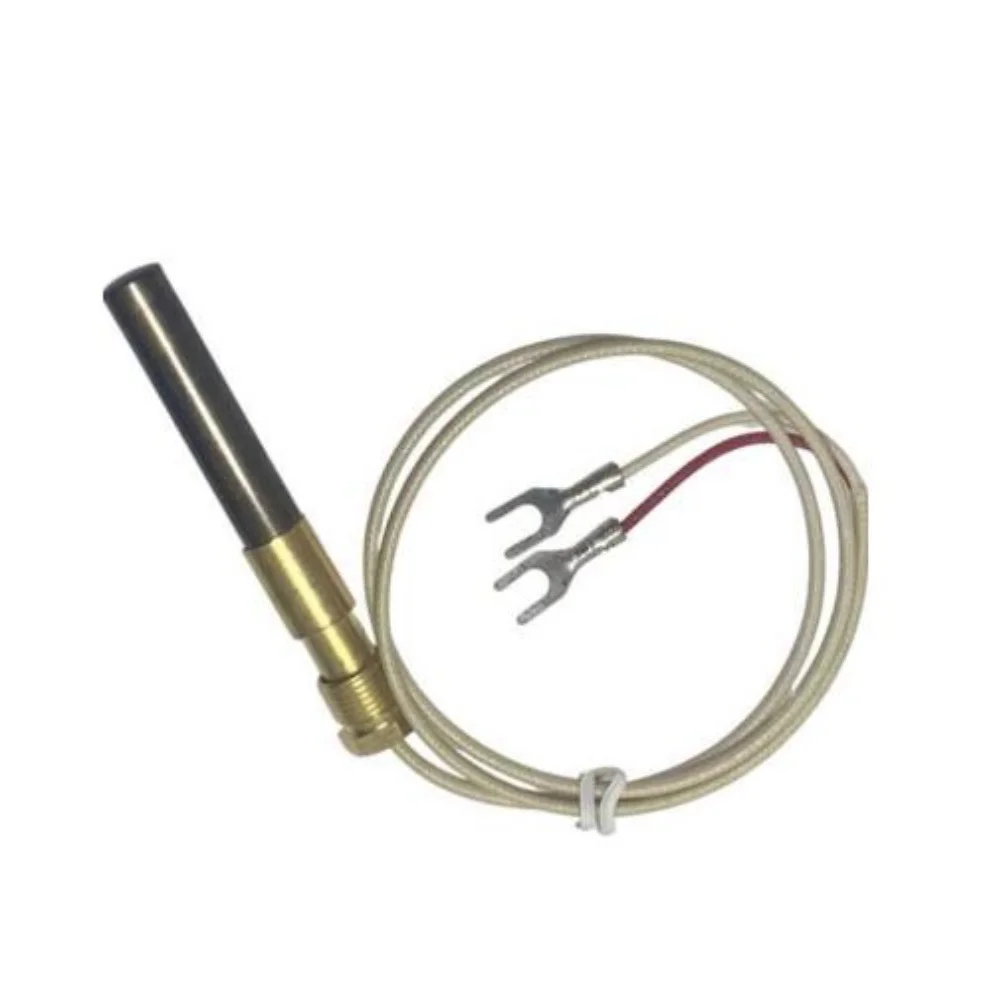 

1pcs Thermopile Thermocouple 750mV Fireplace Sensor For Stoves 24inch 36inch Heating System Flameout Protector