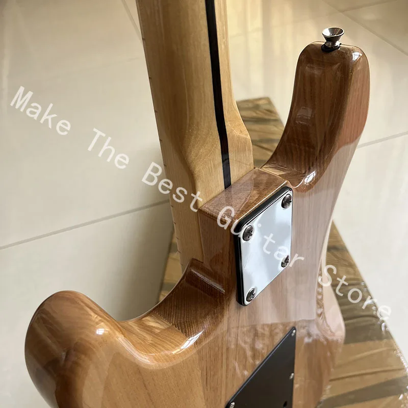 22 tone finger electric guitar, high-quality natural wood color, professional level, fast delivery.