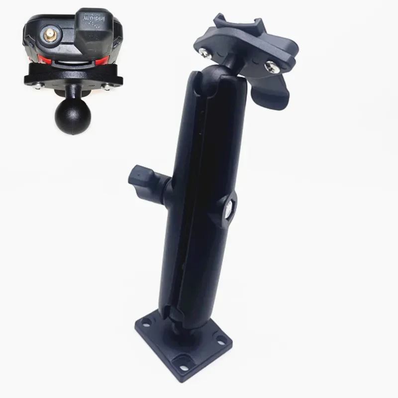 Square Plate Dash Mount+Adapter Bracket for Garmin GPSMAP 65 64 66 67 eTrex 32x 22x 30x Alpha 200i 300 Astro 320 for RAM Holder