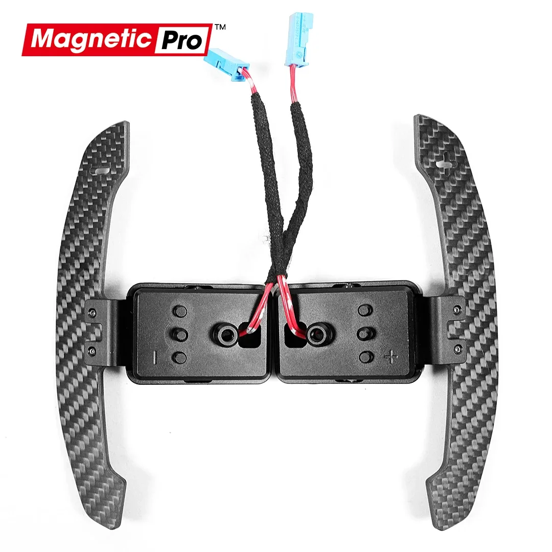 

Group of 100% Real Carbon Fiber Magnetic Paddle Shifter for Mini F54 F55 F56 F57 F60 LCI Steering Wheel