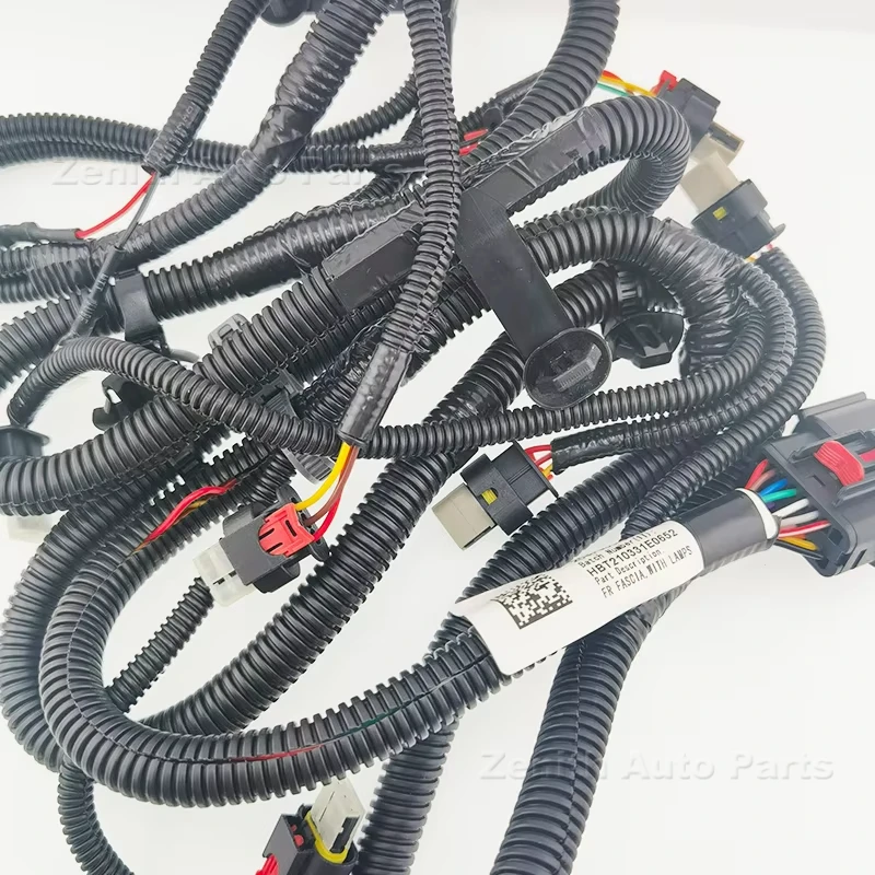 2067958-00-B المصد الأمامي للسيارة عكس الرادار الأسلاك تسخير حزام الضباب مصباح واجهة الاستشعار تسخير ل تسلا نموذج 3 2017-2023