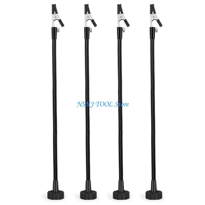 L8RC Adjustable Alligators Clips Metal 310mm for Automobile Soldering Jewelry Painting Crafts Soldering Helping Hands