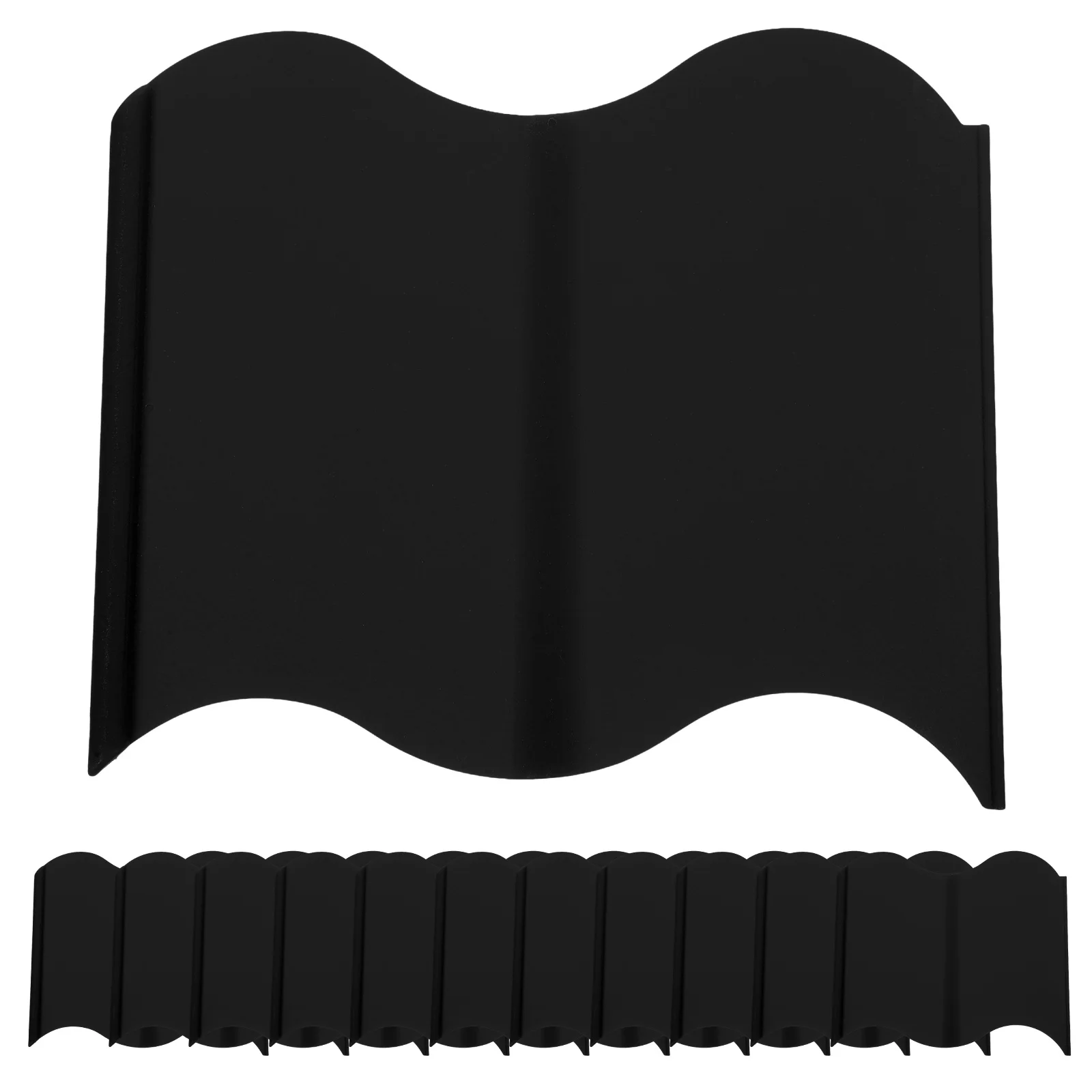 

20 Pcs Garden Fence Gardening Edging Decorative Border Plastic for Bed Small Borders