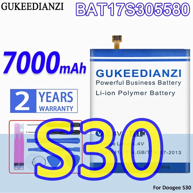 

BAT17S305580 7000mAh High Capacity GUKEEDIANZI Battery For Doogee S30