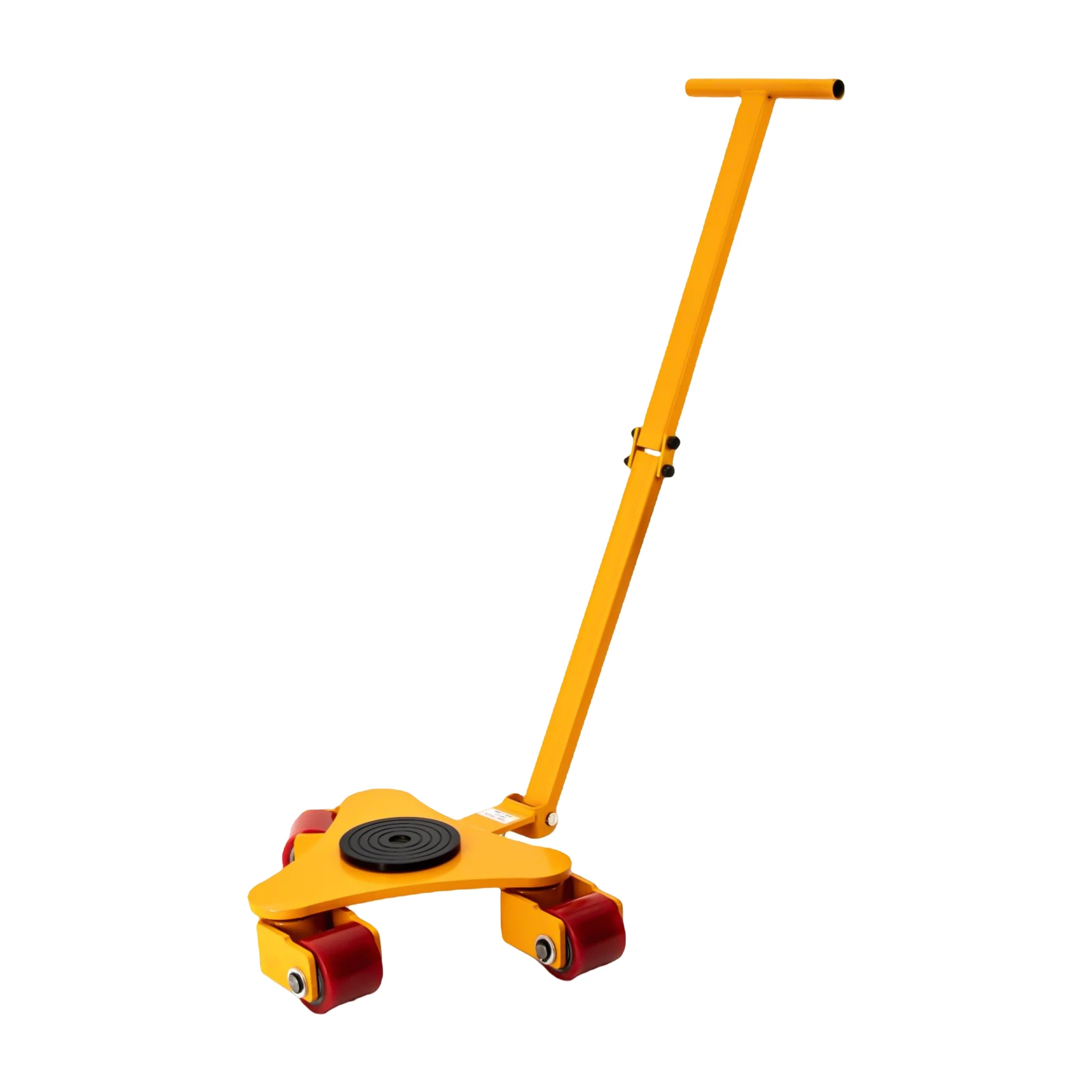 3T Transport trolley Transport castors Machinery Skate Dolly Industrial Heavy Duty Mover with Handle 360° Swivel Wheels