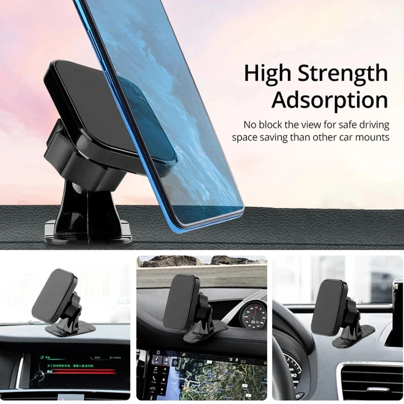 Für Magnetische Auto Halter Für IPhone Samsung Handy Halter Stehen Auto Air Vent Magnet Halterung GPS Unterstützung Auto Telefon Halter – Detail 4