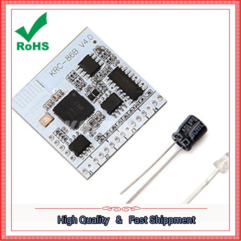 Bluetooth-compatible 4. Module 0 / Group Stereo Audio Receiver Modification Wireless Speaker / Audio / Amplifier KRC-86MU Board