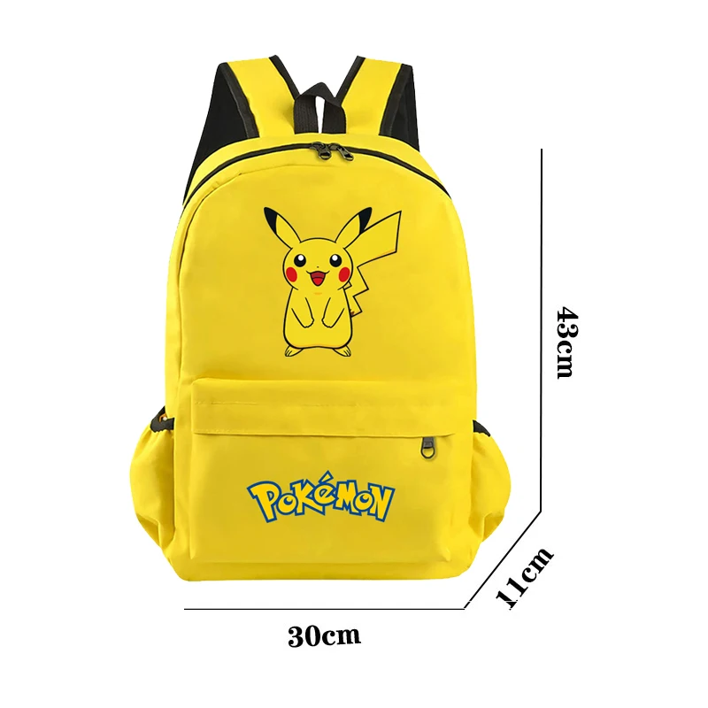 Pokemon Elf Pikachu plecak Charizard Bulbasaur dzieci tornister Bulbasaur Snorlax Eevee kieszonkowy potwór moda kreskówka prezent