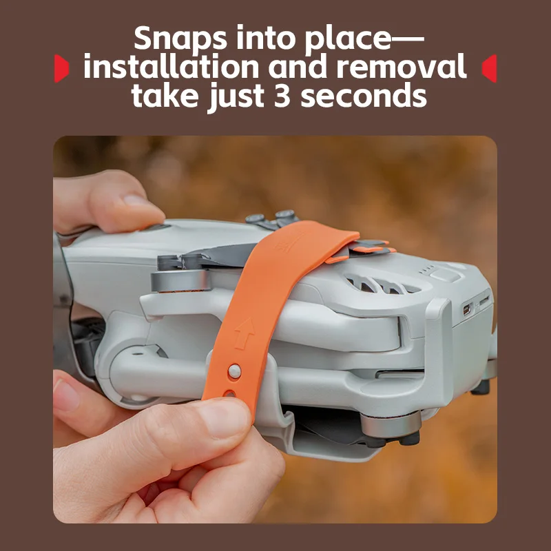 STARTRC PHOTO Propellerhalter für DJI Lito 1 Lito X1 Propellerschutz Drohnenblätter Fester Schutzgurt Zubehör – Detail 5