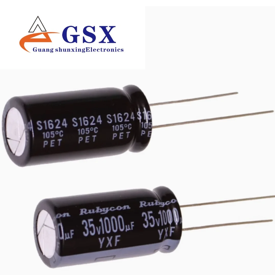 

Brand new original imported electrolytic capacitor 35v1000uf 12.5 * 25 Ruby YXF with long service life