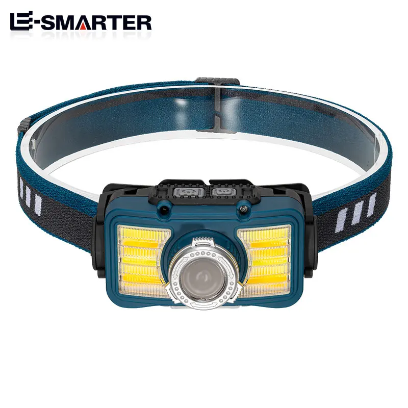 LED Headlamp For Camping Hunting LED Headlight Mini Head Light USB White Light Head Lamp Flashlight