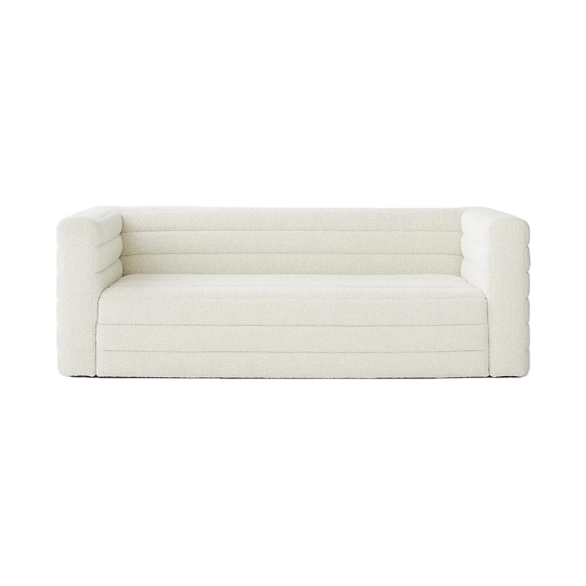 Boucle White Living Room Sofa Manufacturer High End Sofa