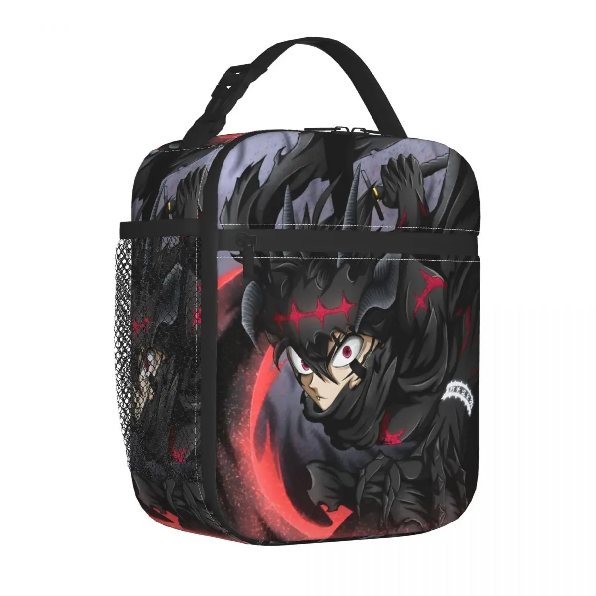 

Black-Clovers Anime Manga Insulated Lunch Bag Leakproof Reusable Thermal Bag Tote Lunch Box Office Travel Men Women