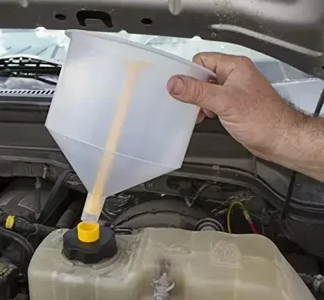 

Прочный комплект воронок для охлаждающей жидкости с клапаном-переключателем, воронка для антифриза радиатора