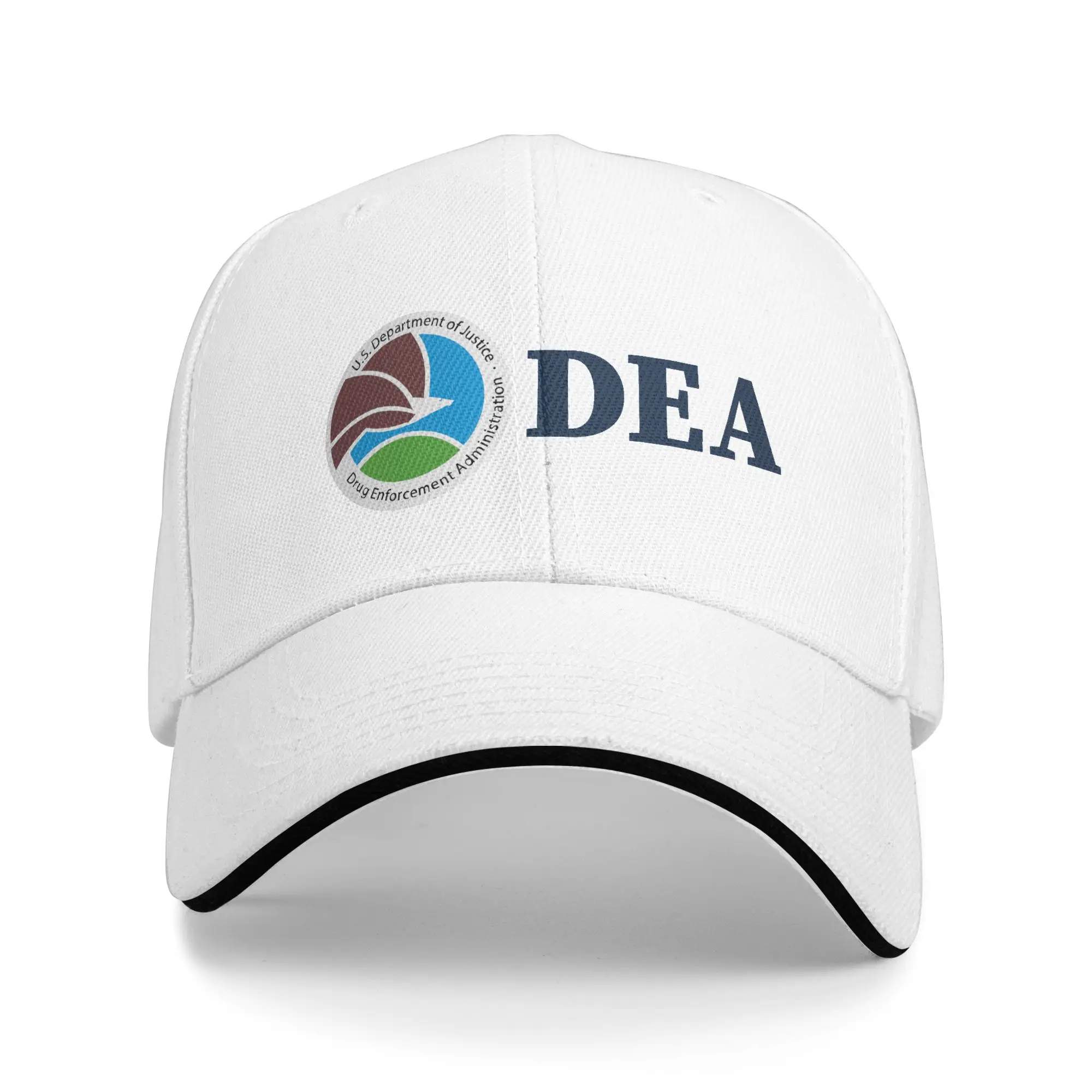 US DEA Federals Interdiction Agency Logo Baseball Cap Fashion  Sandwich Hat Men Women Polyester Headwear Travel Gift