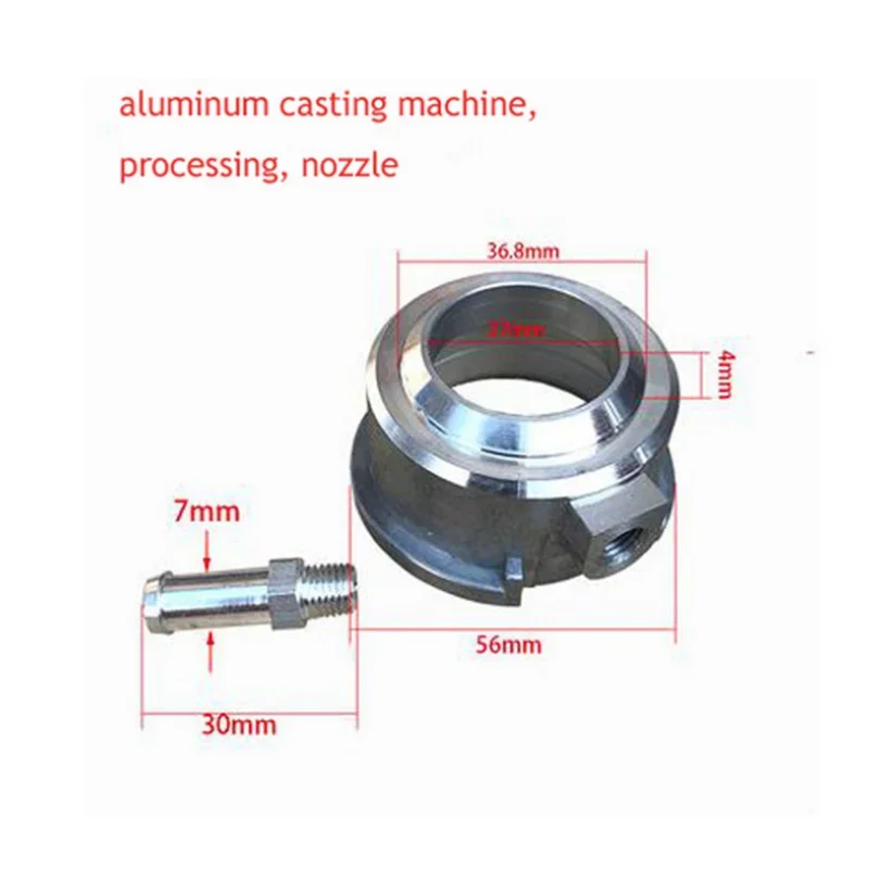 

Car Water Tank Thickened Aluminum Water Nozzle Water Chamber Neck Nozzle Machining Argon Arc Welding Radiator Cover