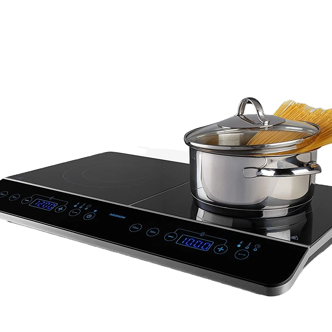 Household 3500W Practical  Factory 2 Burner Electric Heater Hob Ceramic Double Induction Cooktop Cooker Cookers