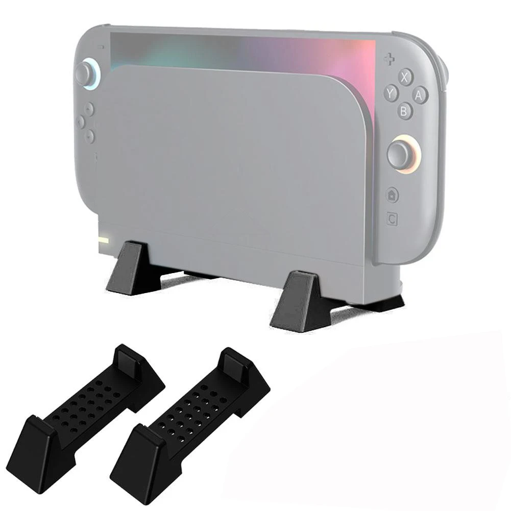 Para accesorios Switch 2, soporte de Base Host con estante de exhibición de almacenamiento de disipación de calor para Nintendo Switch 2