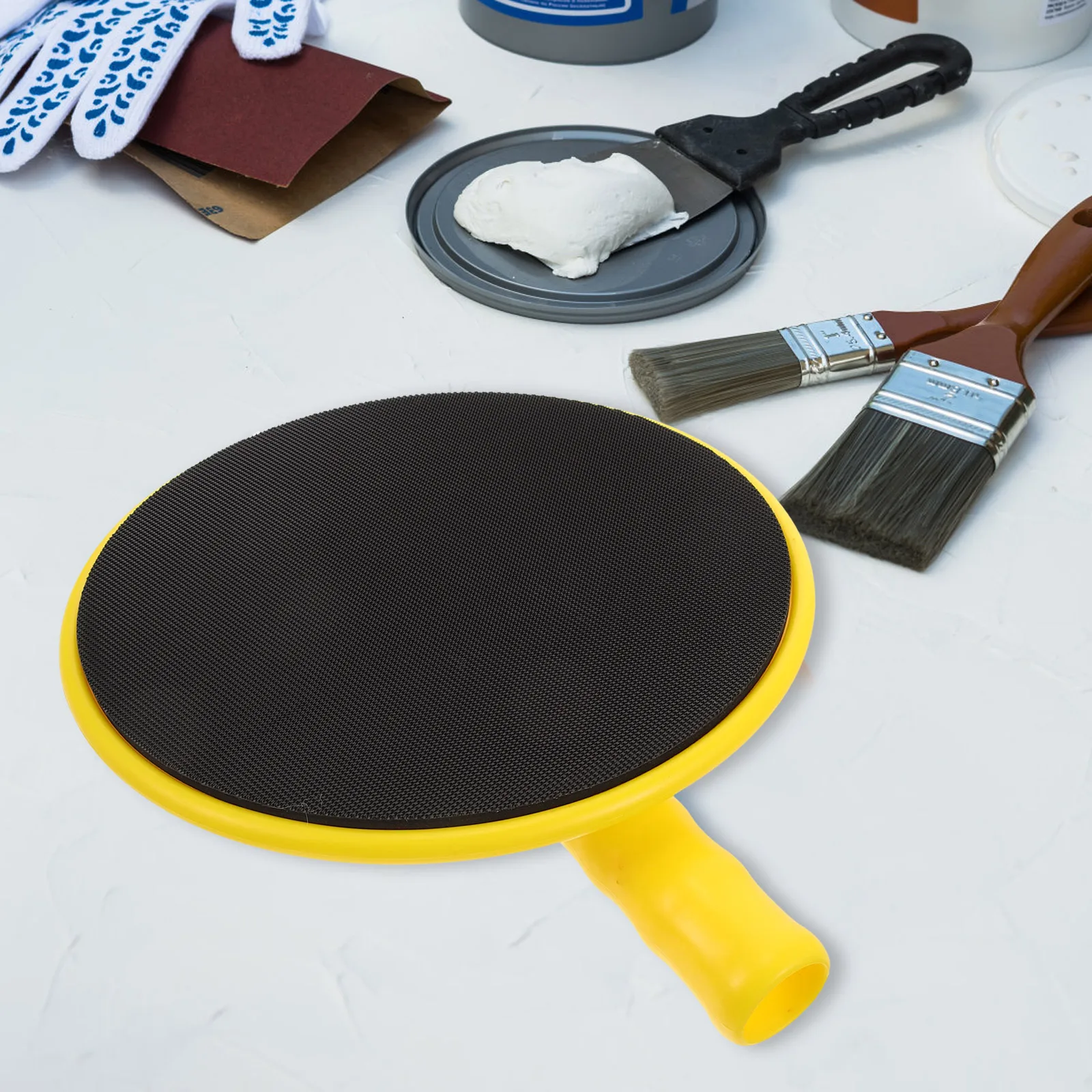

9 Inch Wall Sander Self Manual Hand Sander Adhesive Sandpaper Holder Polishing Tool Drywall Hand Sanding Manual Grinder